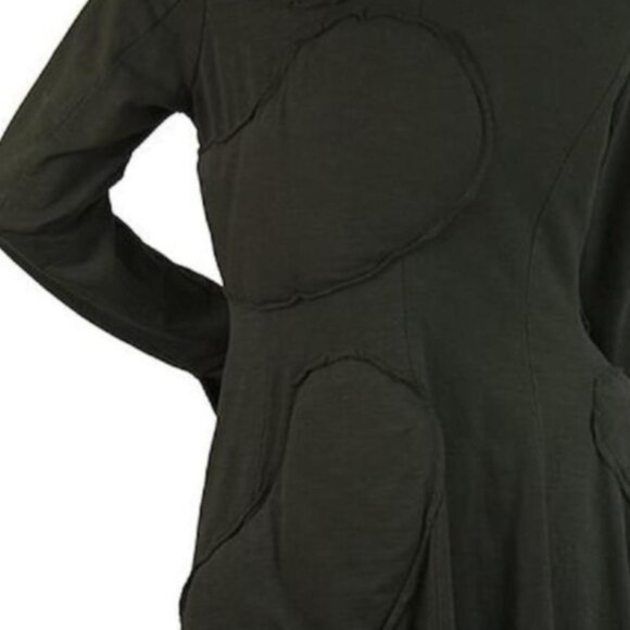 - Rundholz patana plantations black label longline lagenlook duster Coat. M - Picture 10 of 10